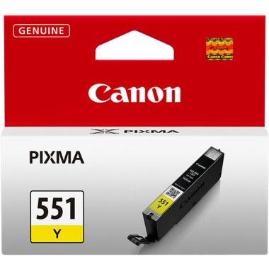 Cartuccia Originale (6511B001, CLI-551Y) CANON MG5550 (7ml) GIALLO