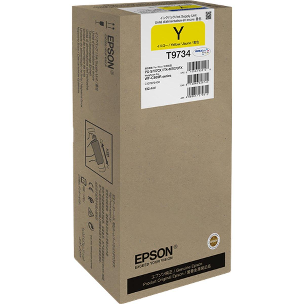 Cartuccia Originale (C13T973400, T9734) EPSON WF-C869RDTWF (22K) GIALLO