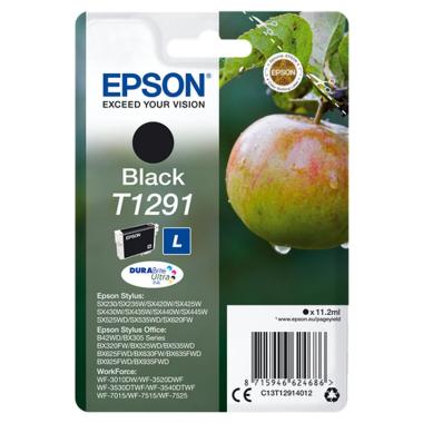 Cartuccia Originale (T1291) EPSON Stylus SX420W (385pag) NERO