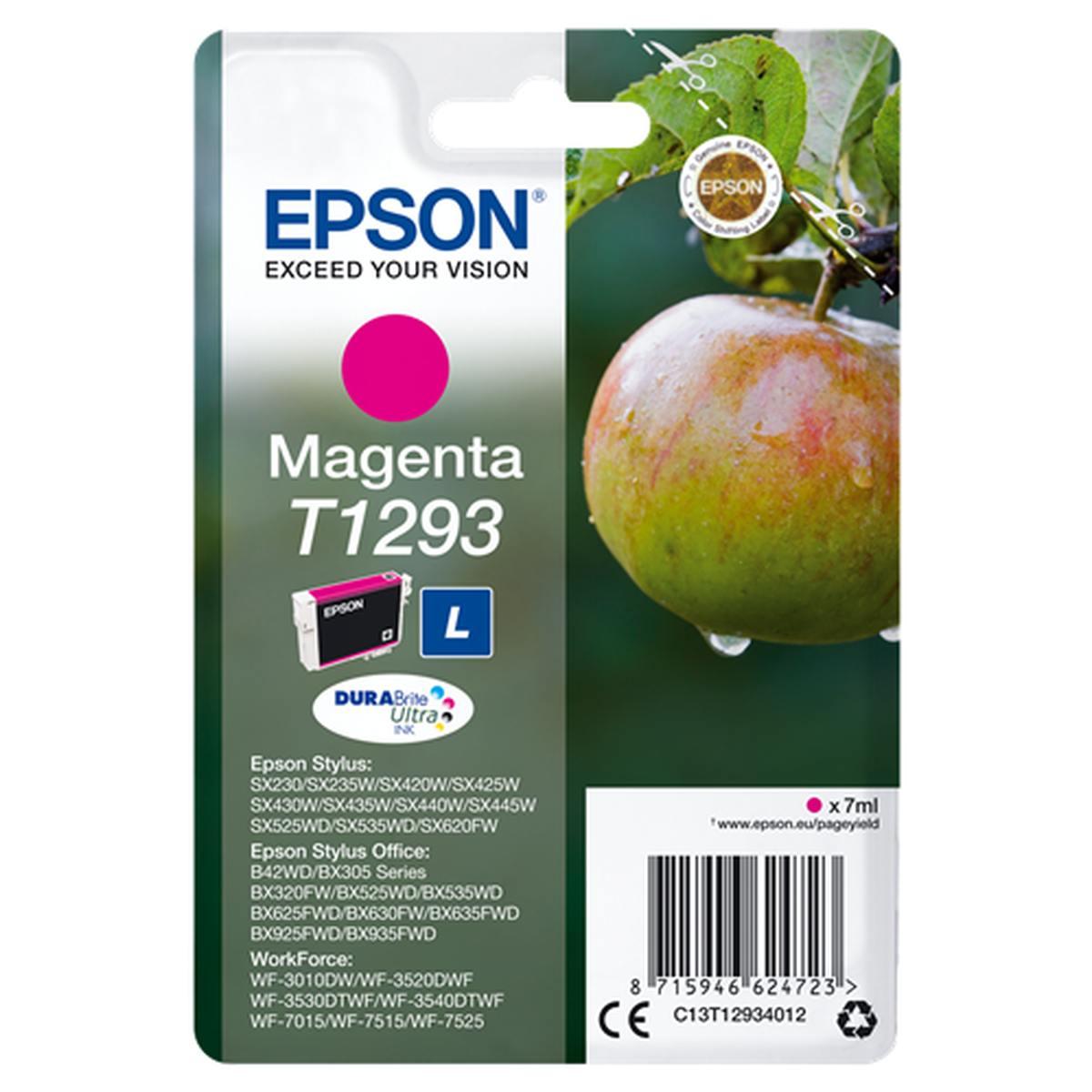 Cartuccia Originale (T1293) EPSON Stylus SX420W (470pag) MAGENTA