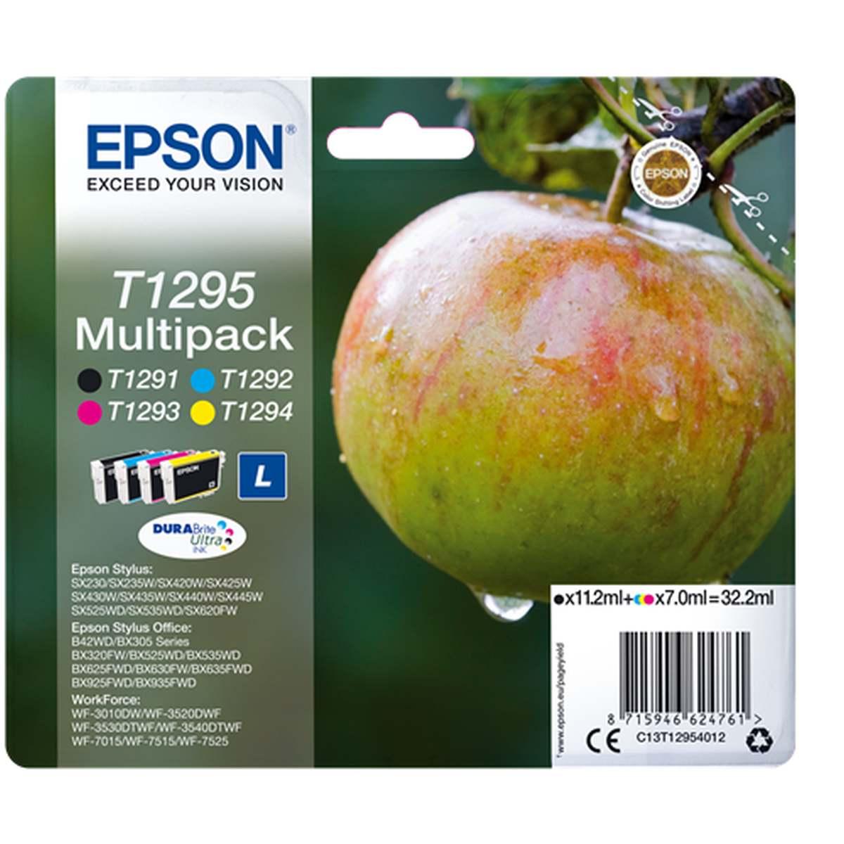 Multipack Originale (T1295) EPSON Stylus SX420W (4 cartucce)