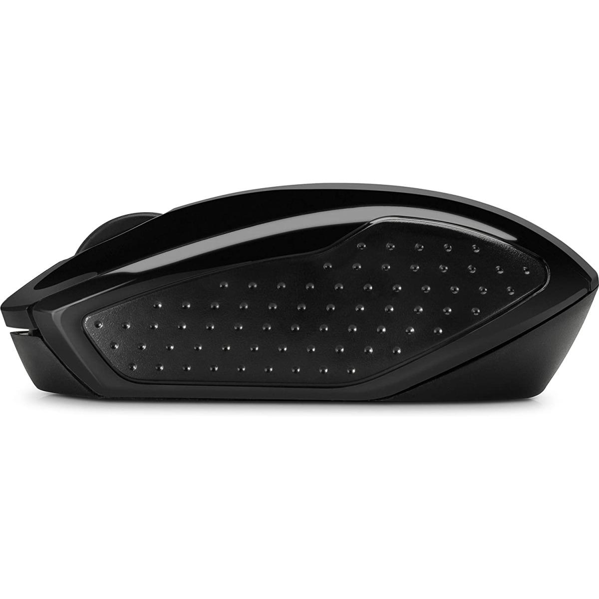 Mouse wireless HP 200 1000 dpi - 3 pulsanti - Uso ambidestro - Colore nero