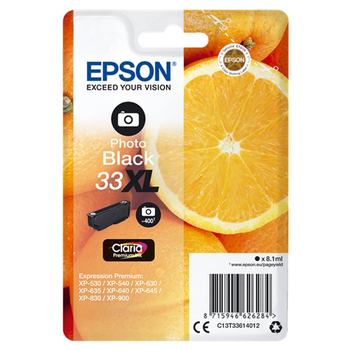 Cartuccia Originale (T3361, 33XL) EPSON XP530 (8,1ml) NERO PHOTO XL
