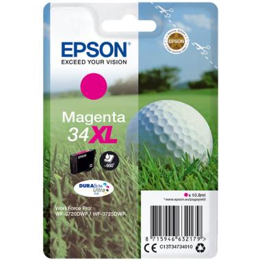 Cartuccia Originale (T3473, 34XL) EPSON WF3720DWF (950pag) MAGENTA XL