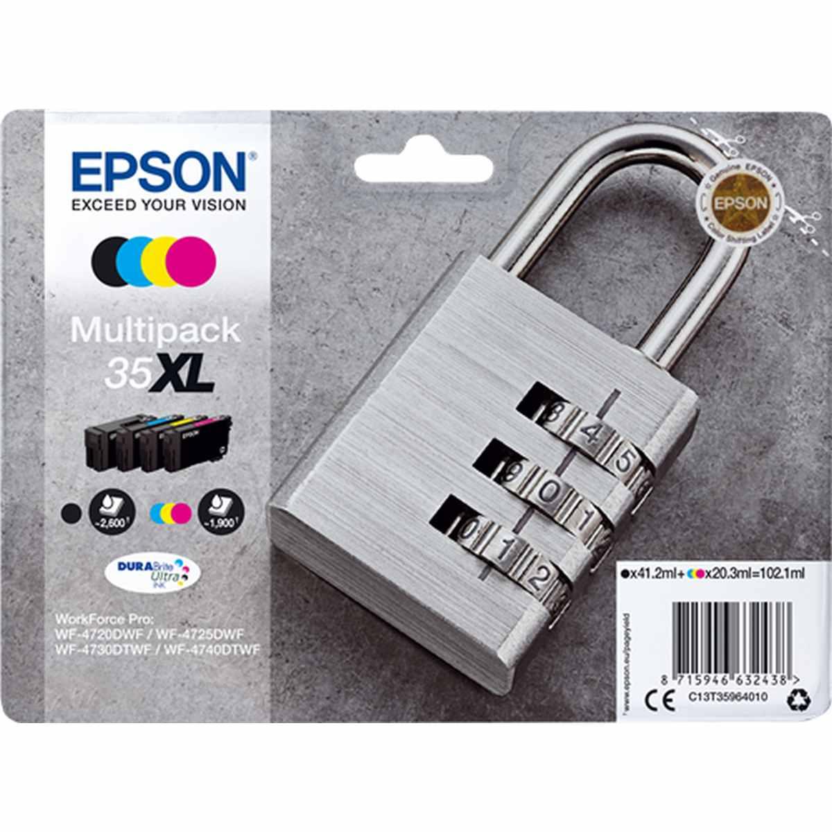 Multipack Originale (T3596, 35XL) EPSON WF4720DWF (4 pz)