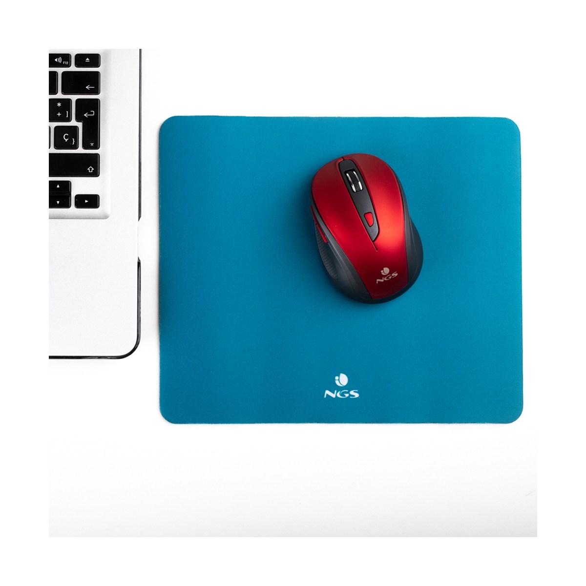 Tappetino per Mouse NGS Kilim - Microfibra - Misura 25x21 cm - Colore Blu