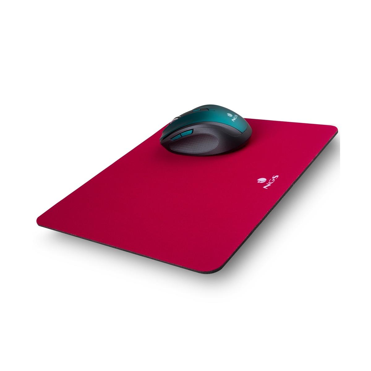 Tappetino per Mouse NGS Kilim - Microfibra - Misura 25x21 cm - Colore Rosa