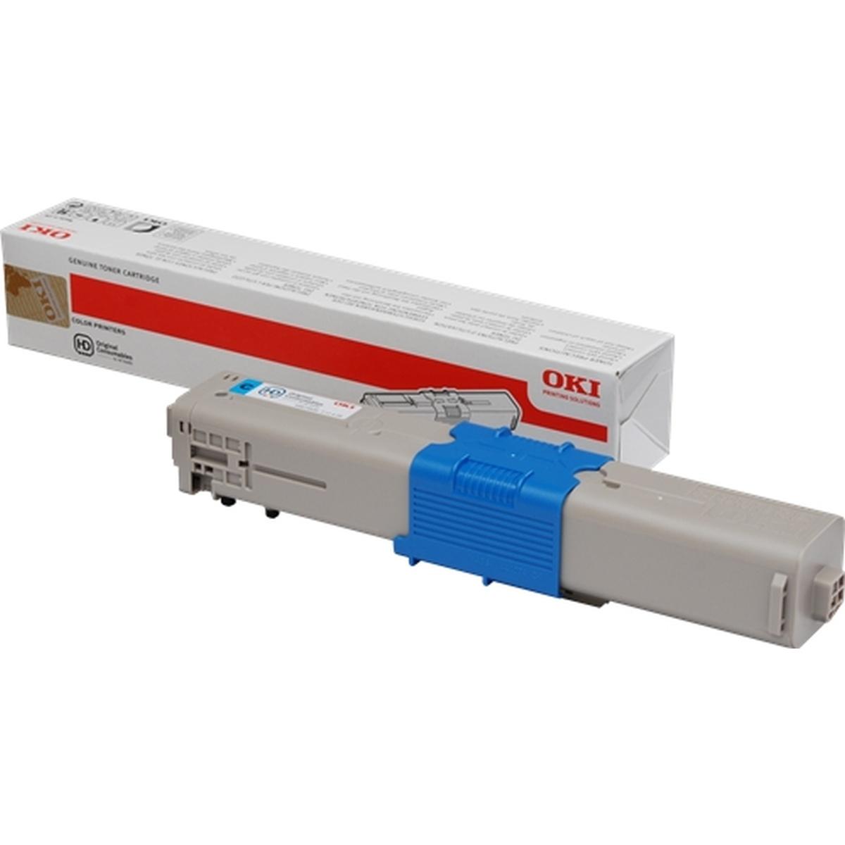 Toner Originale (44973535) OKI C301dn, C321dn (1,5K) CIANO