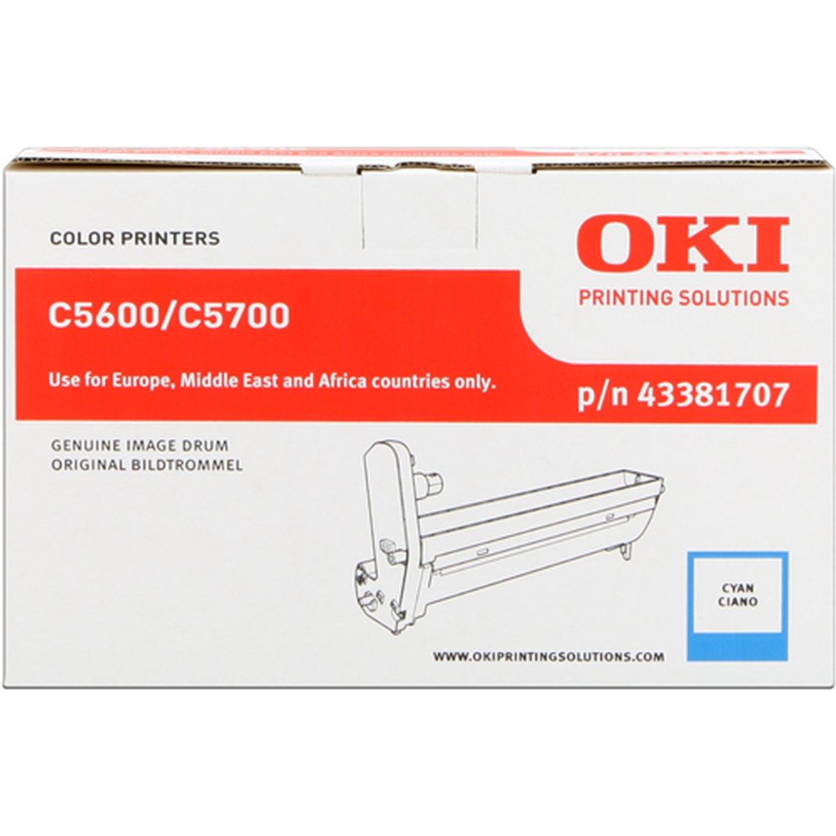 Unità Tamburo Originale (43381707) OKI C5600, C5700N (20K) CIANO