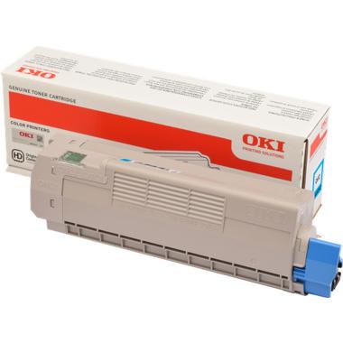 Toner Originale (46507507) OKI C612 (6K) CIANO