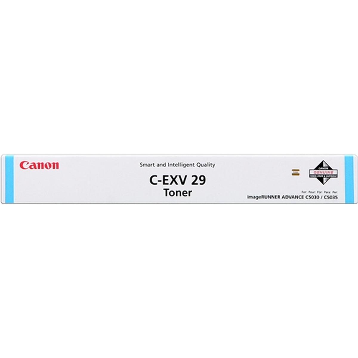 Toner Originale (C-EXV29C, 2794B002) CANON IRC5030 (27K) CIANO