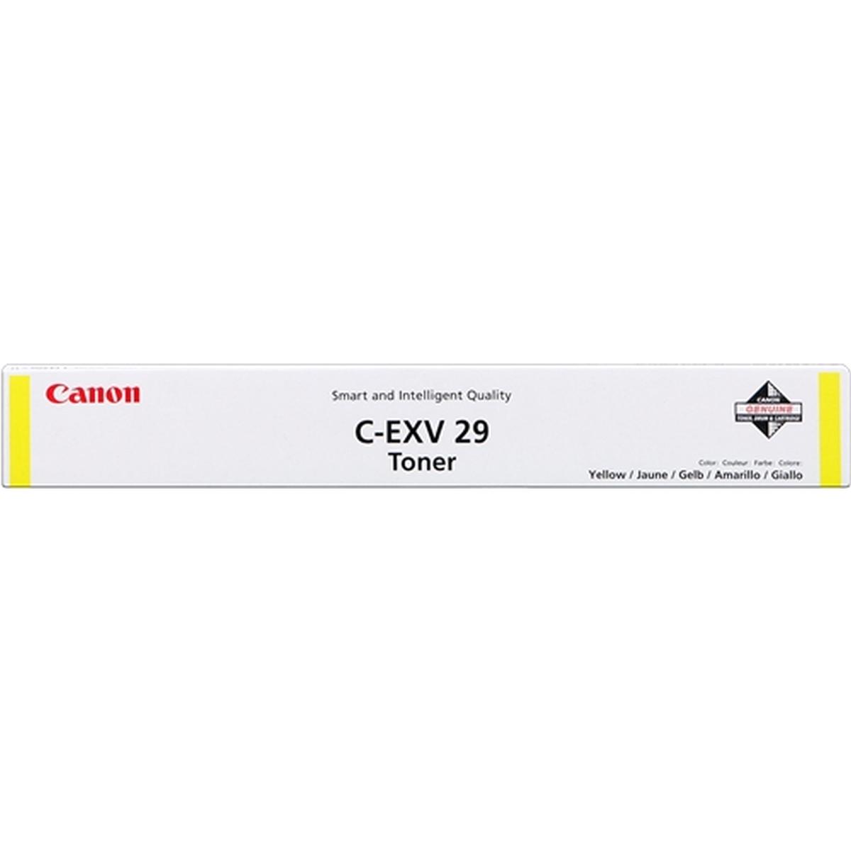 Toner Originale (C-EXV29Y, 2802B002) CANON IRC5030 (27K) GIALLO