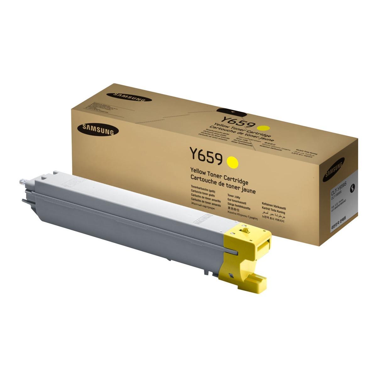 Toner Originale (CLT-Y659S, SU570A) SAMSUNG CLX-8640ND (20K) GIALLO
