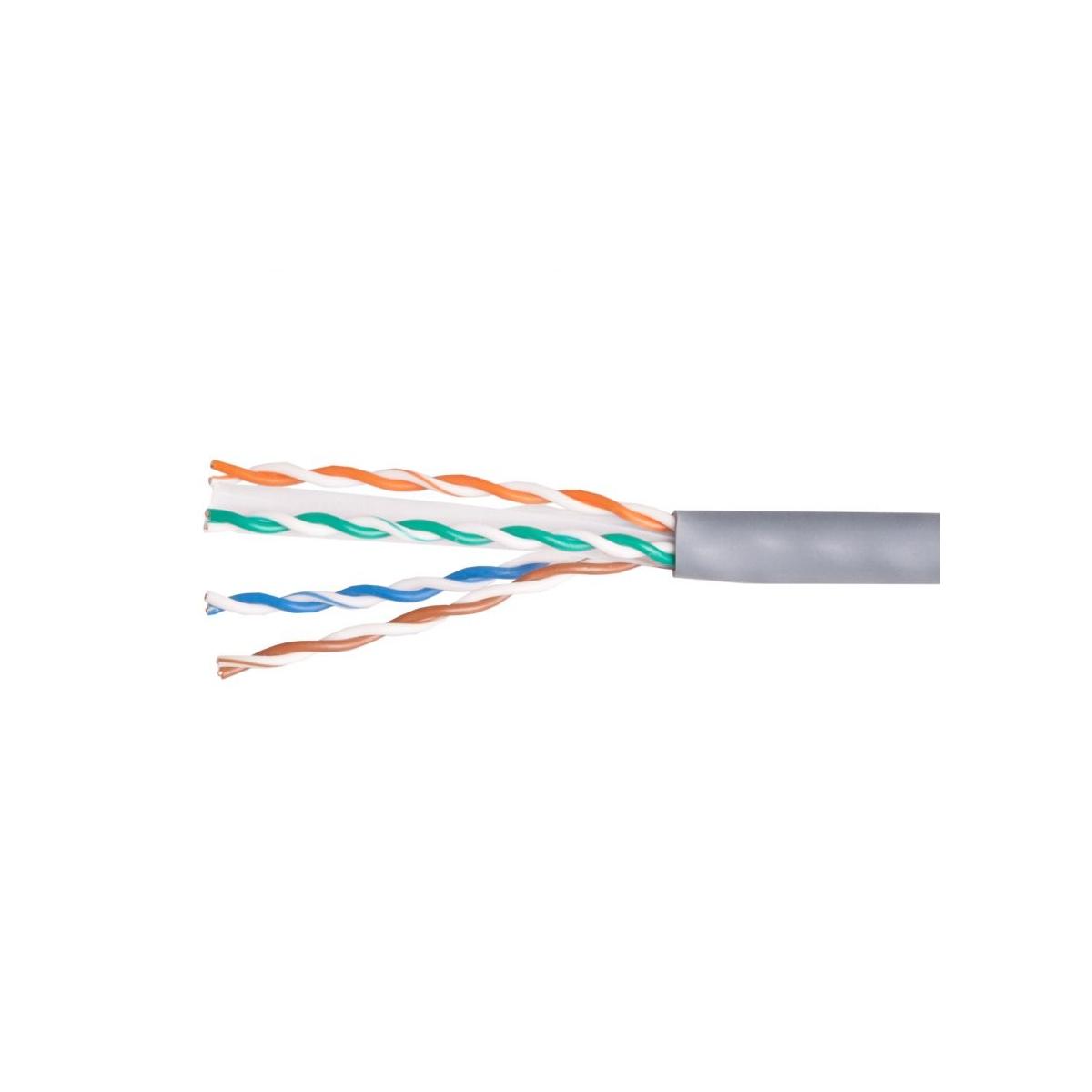 Bobina Cavo di Rete Cat.6 U/UTP LSZH / LSOH 305m