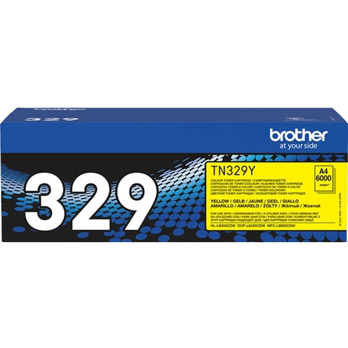 Toner Originale (TN329Y) BROOTHER HL-L8350CDW (6K) GIALLO