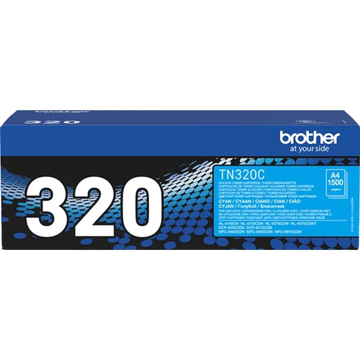Toner Originale (TN320C) BROTHER MFC-9460CDN (1,5K) CIANO