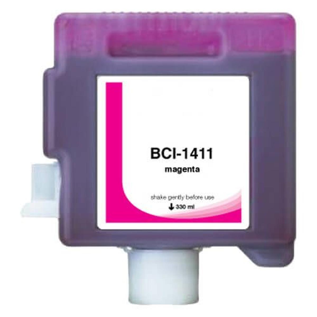 Cartuccia Plotter Compatibile (BCI-1411M) per Canon W7200 (330ml) (7576A001) MAGENTA