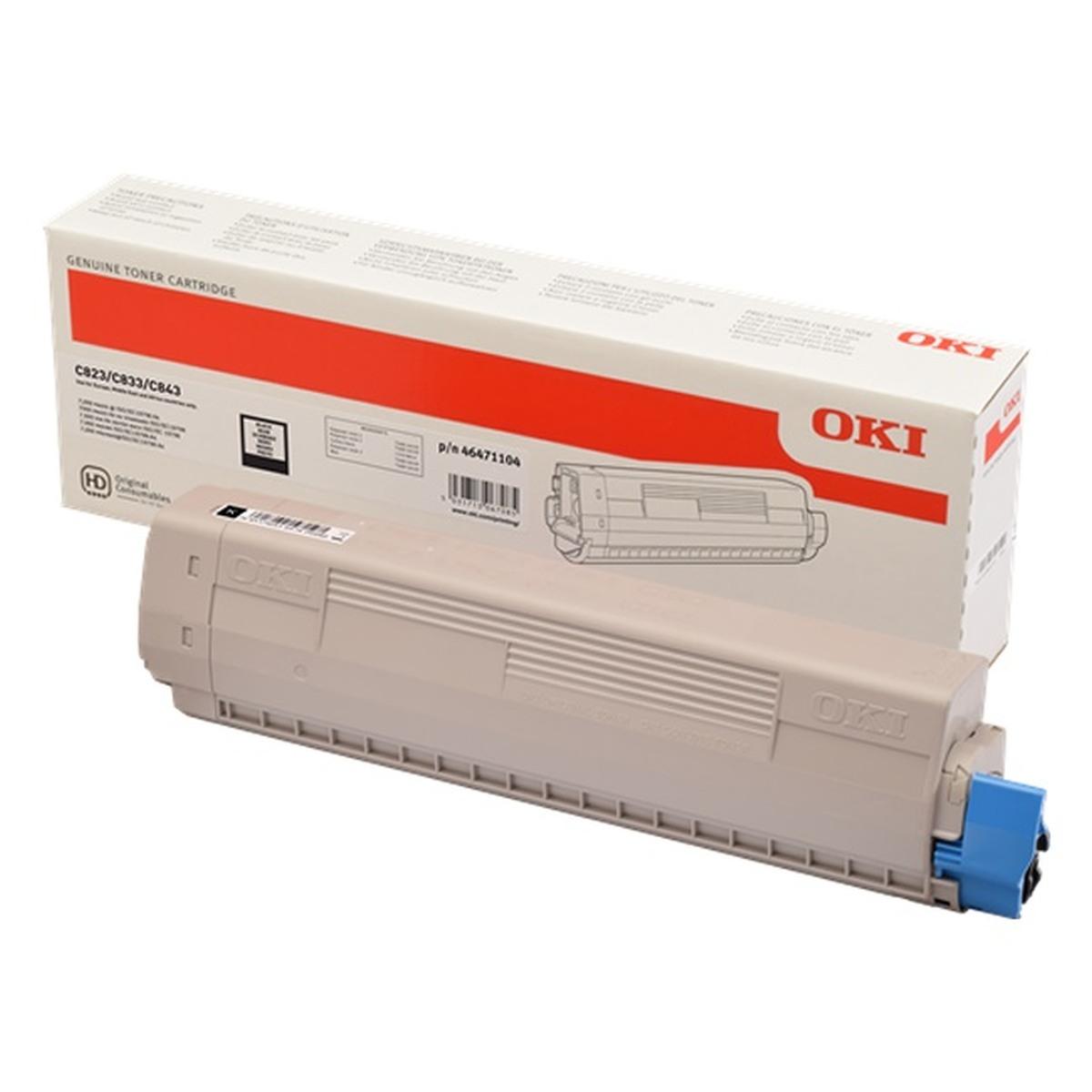 Toner Originale (46471103) OKI C823 (7K) CIANO