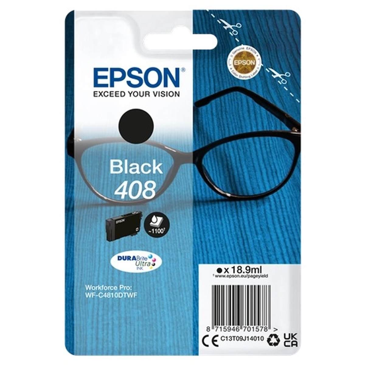 Cartuccia Originale (408, C13T09J14010) EPSON WF-C4810DTWF (1,1K) NERO
