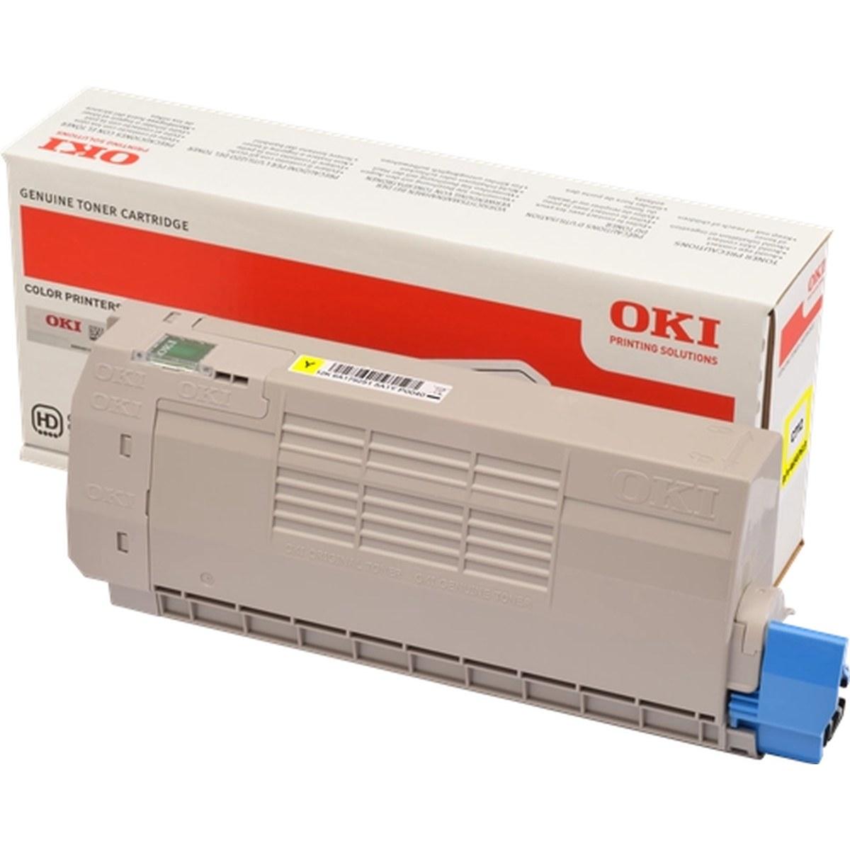 Toner Originale (46507613) OKI C712 (11,5K) GIALLO