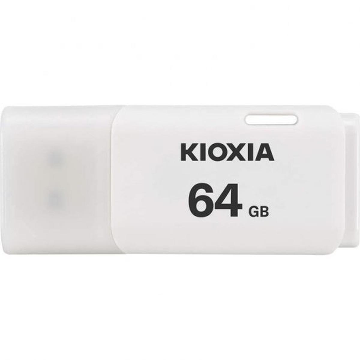 Pendrive Kioxia TransMemory U202 USB 2.0 Memoria 64GB - Bianco