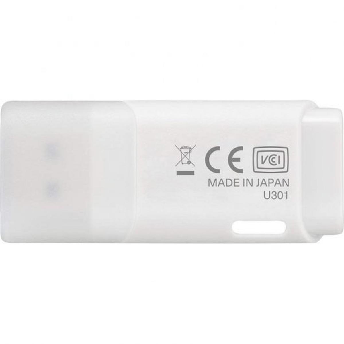 Pendrive Kioxia TransMemory U301 USB 3.2 Memoria 64GB - Bianco
