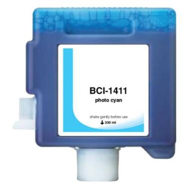 Cartuccia Plotter Compatibile (BCI-1411PC) per Canon W7200 (330ml) (7578A001) CIANO PHOTO