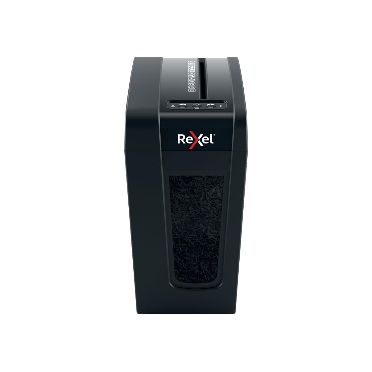 Rexel Secure X8-SL Distruggi documenti manuale con taglio a particelle Whisper-Shred - Distrugge fino a 8 fogli - 14L