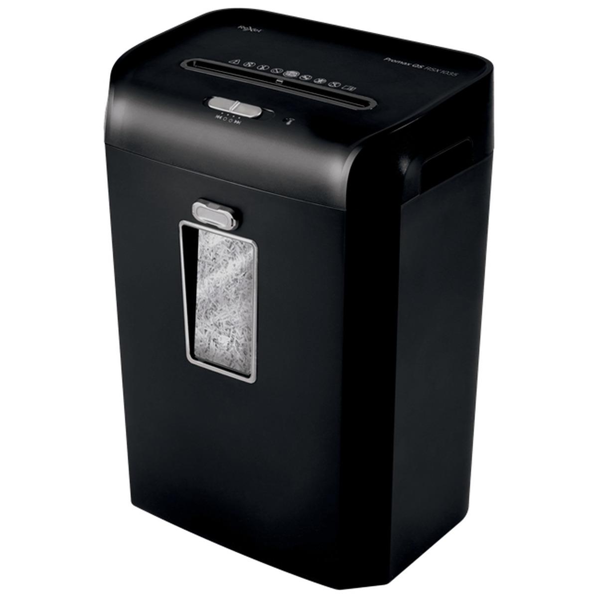Rexel Promax RSX1035 Distruggi documenti manuale con taglio a particelle - Distrugge fino a 10 fogli - 35L