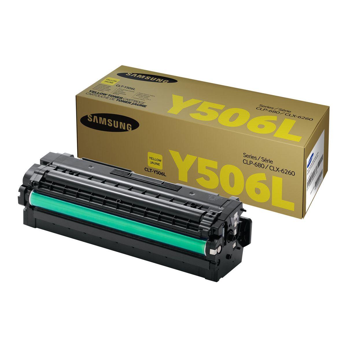 Toner Originale (CLT-Y506L, SU515A) SAMSUNG CLP680 (3,5K) GIALLO