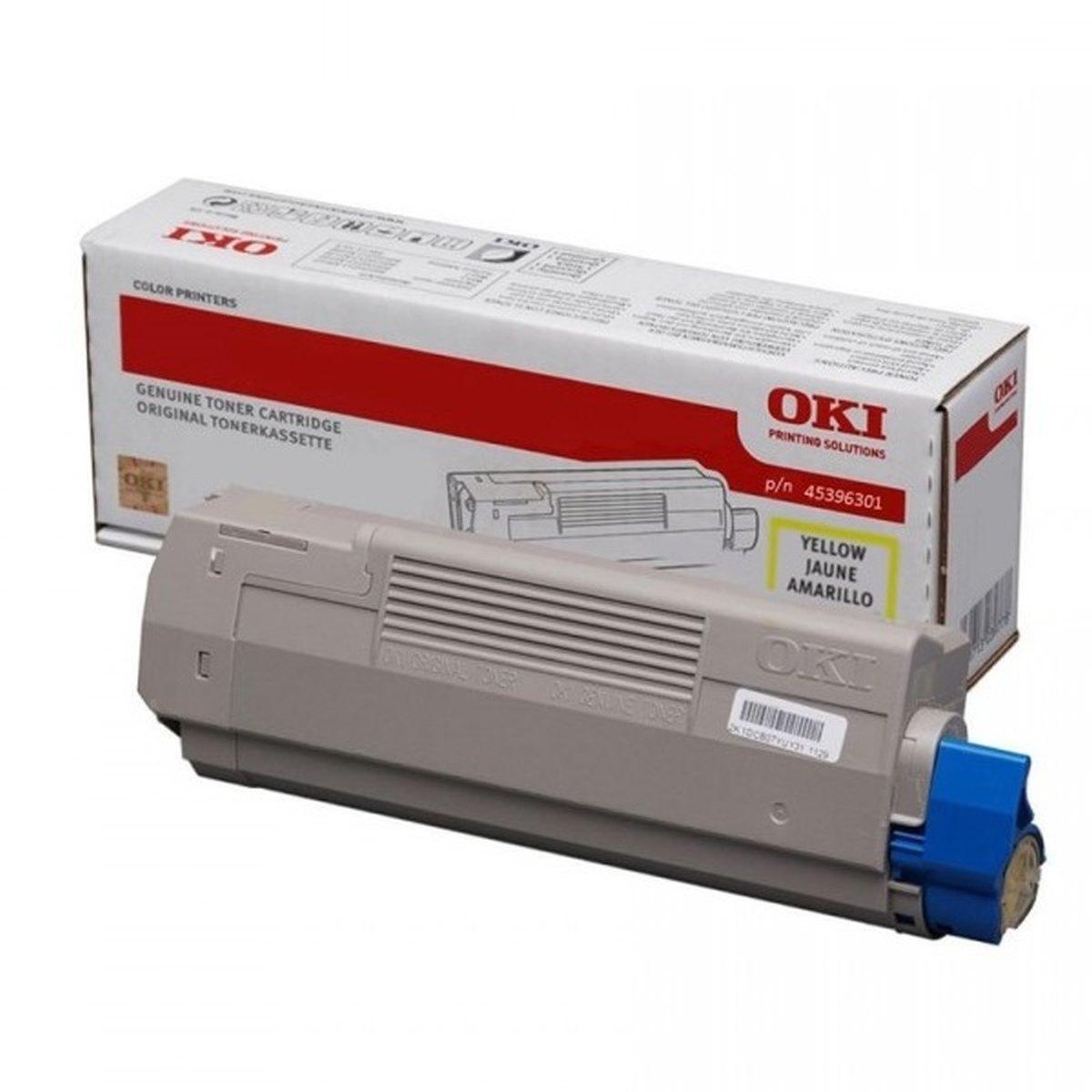 Toner Originale (45396301) OKI MC760DN, MC780DFN (6K) GIALLO