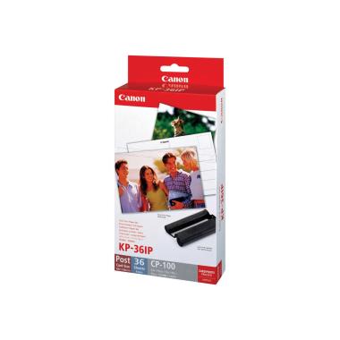 Cartuccia Originale Canon KP-36IP differenti colori Value Pack (7737A001) 36 fogli di carta fotografica 100 x 148 mm