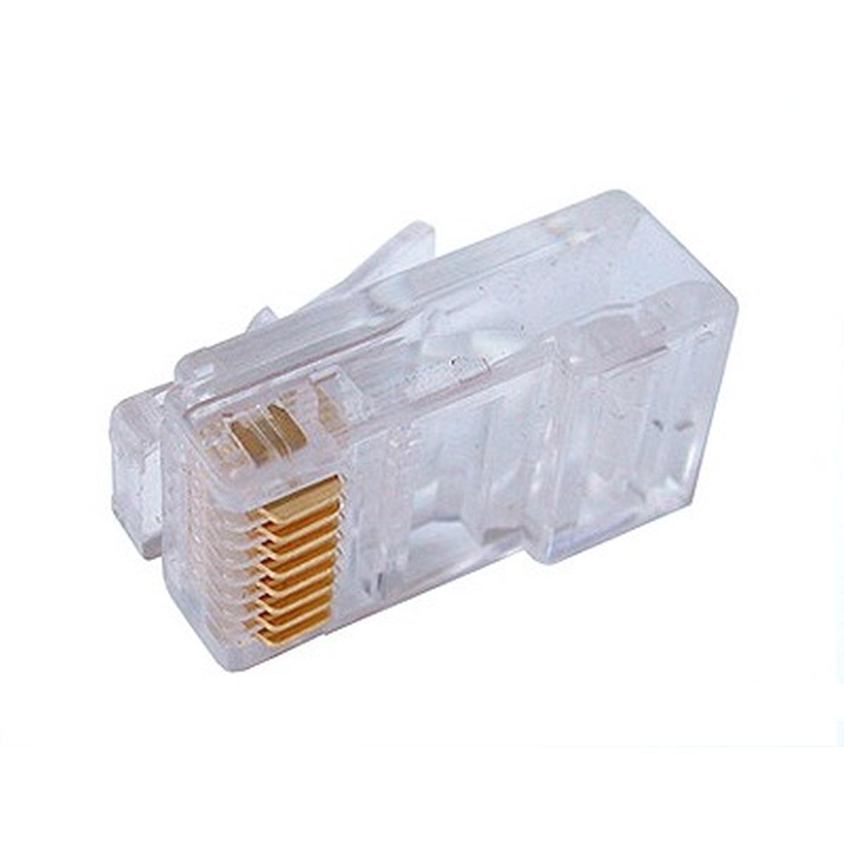 PLUG rete RJ45 Cat. 6 maschi (CF 100pz)